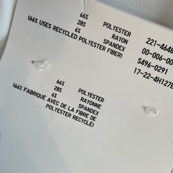 UNIGLO White Wideleg Trousers Pleated Pants. NWT Size XL - Picture 5 of 10